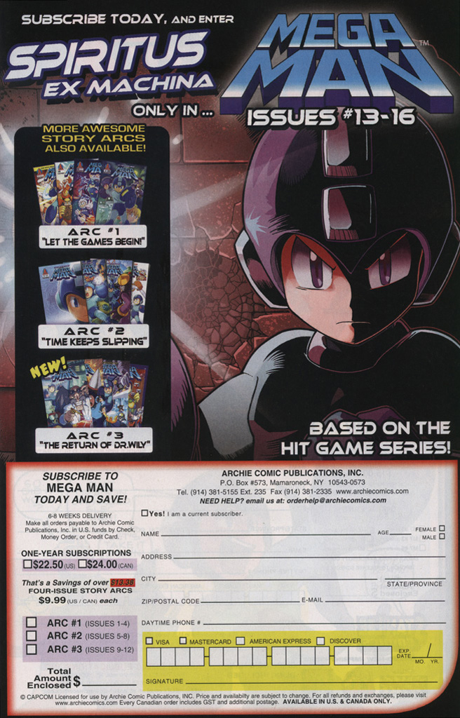 Read online Mega Man comic -  Issue #12 - 13