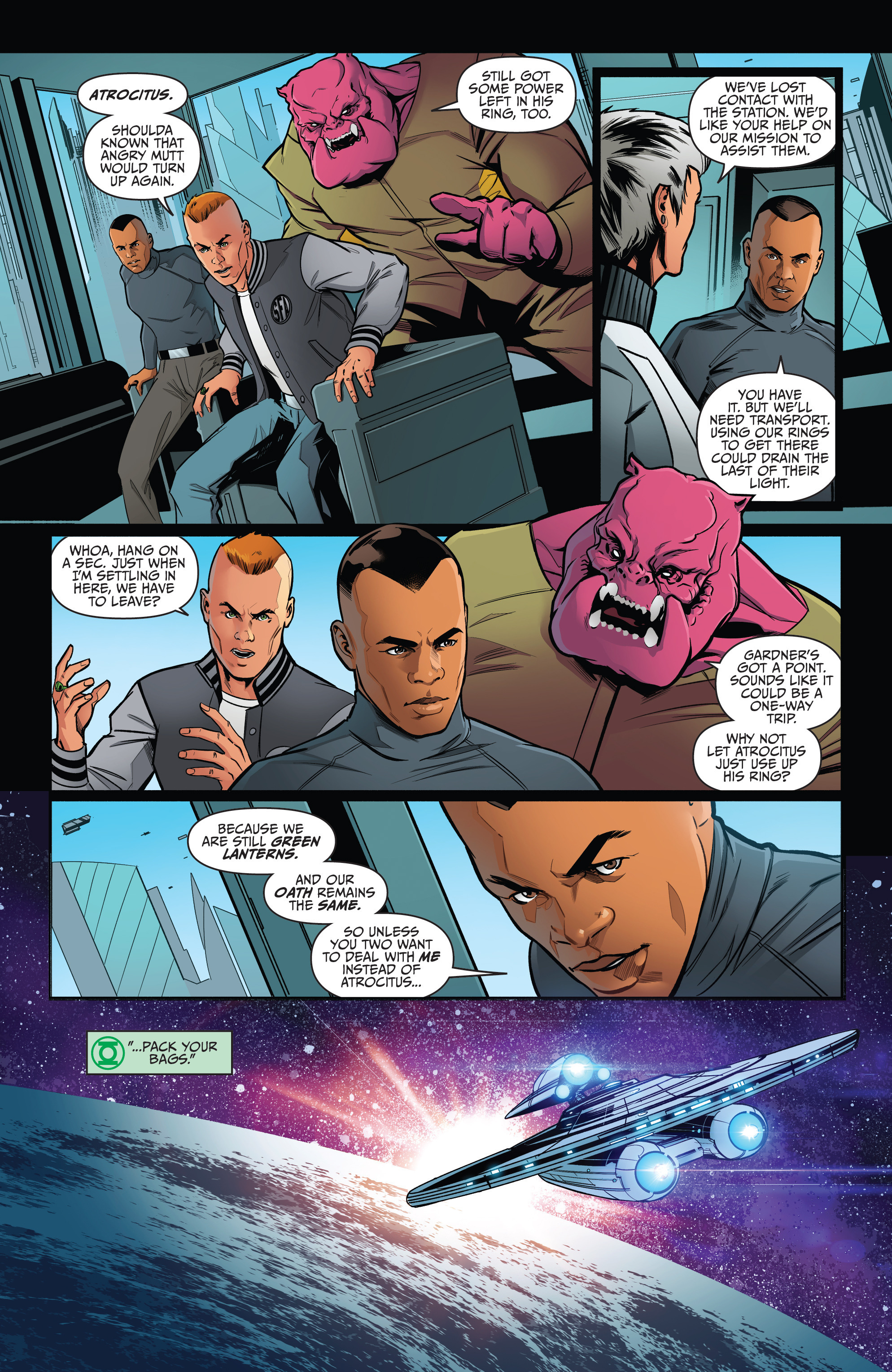 Read online Star Trek/Green Lantern (2016) comic -  Issue #2 - 10