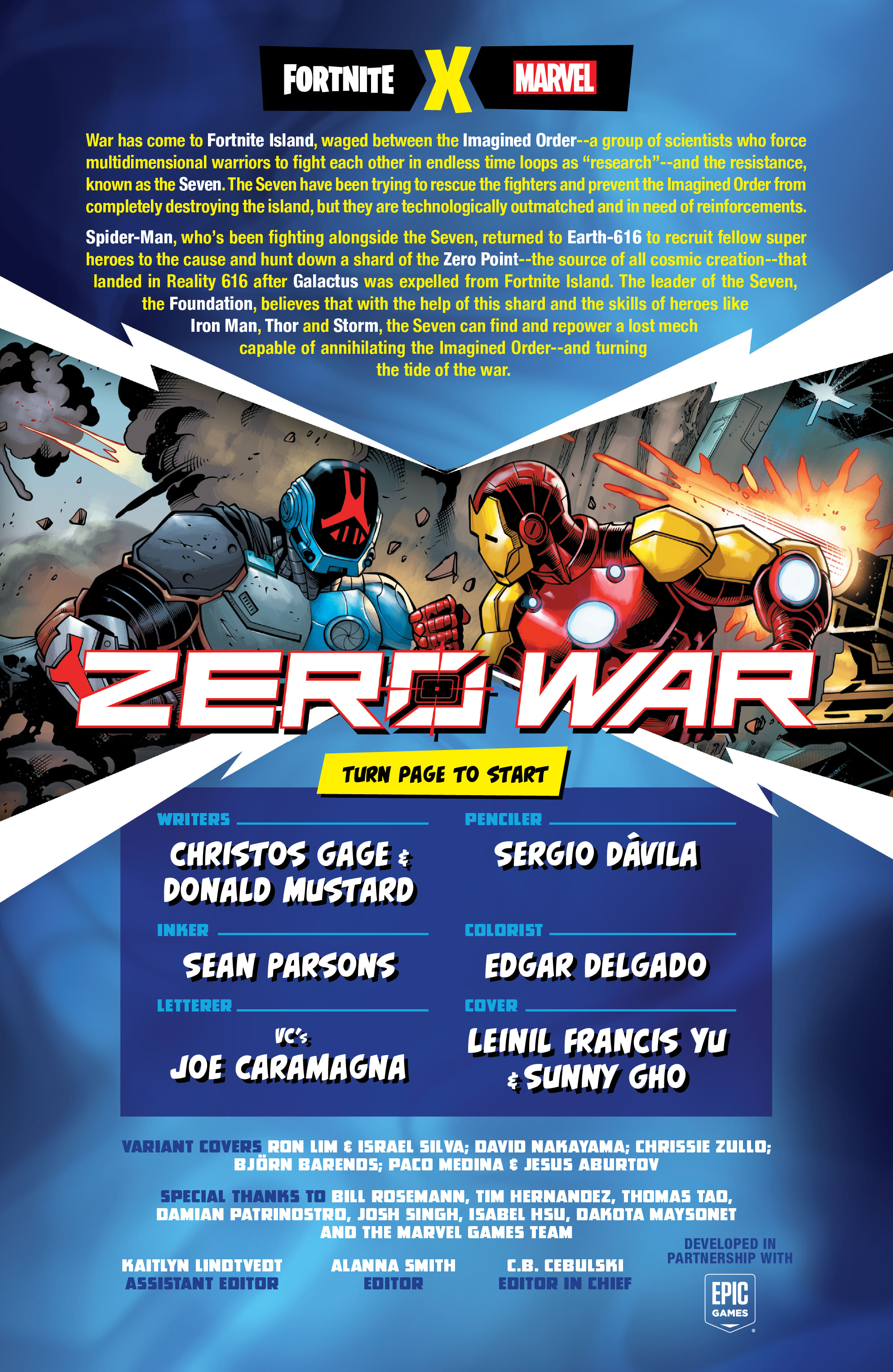 Read online Fortnite X Marvel: Zero War comic -  Issue #2 - 4