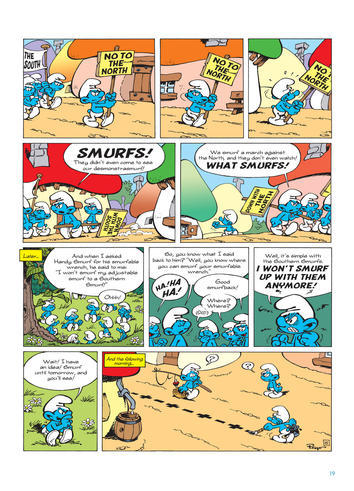 Read online The Smurfs comic -  Issue #12 - 19