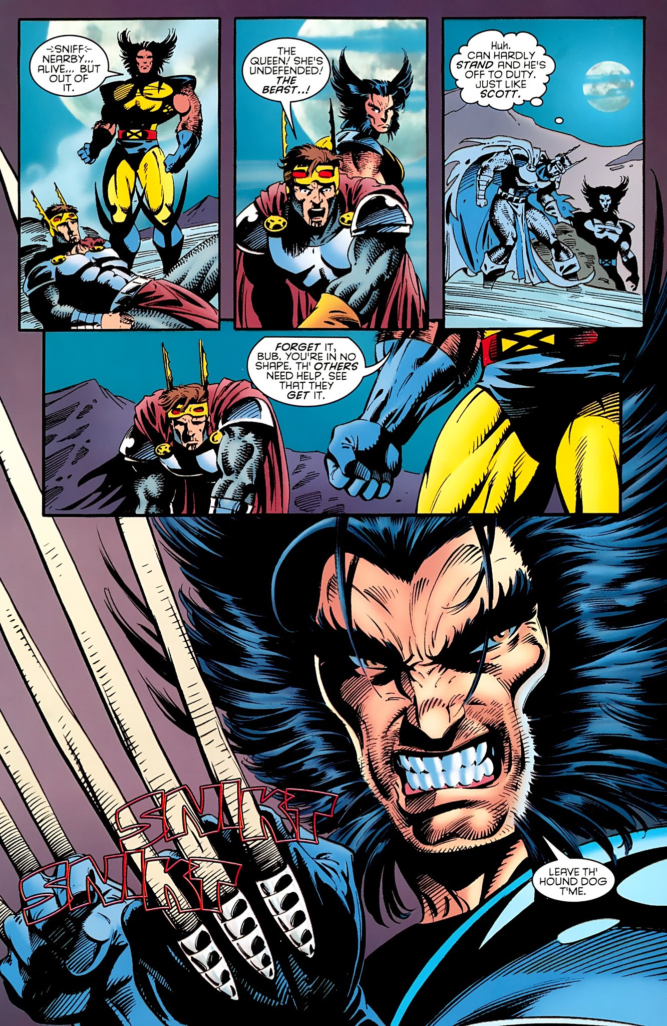 Read online Wolverine: Knight of Terra comic -  Issue # Full - 49