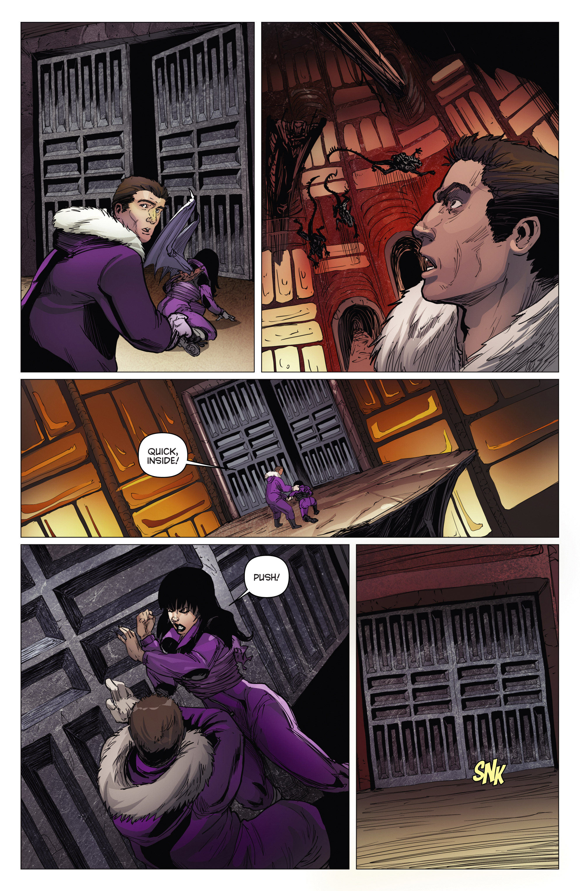 Read online Aliens/Vampirella comic -  Issue #2 - 22