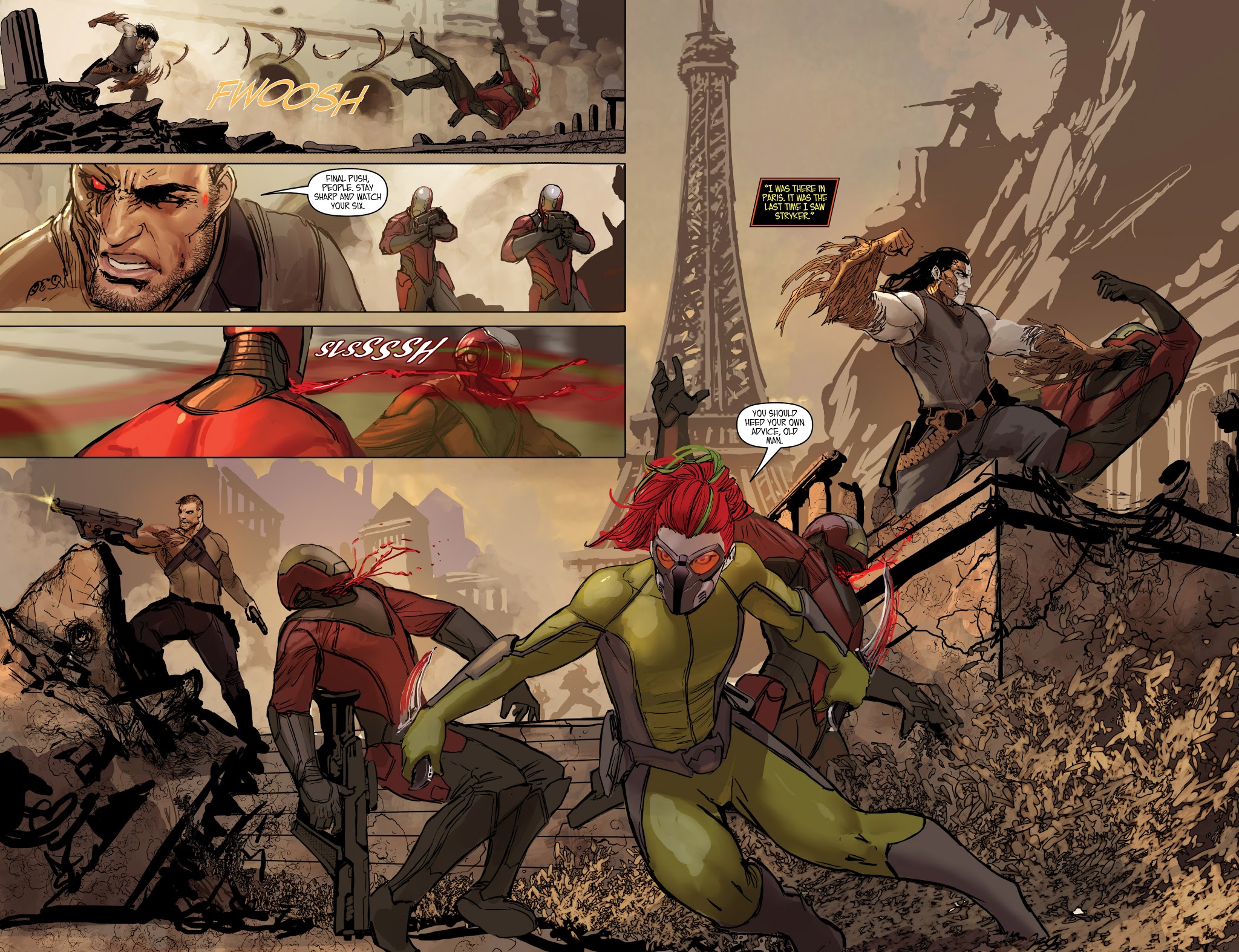 Read online Aphrodite IX Cyber Force comic -  Issue # Full - 11