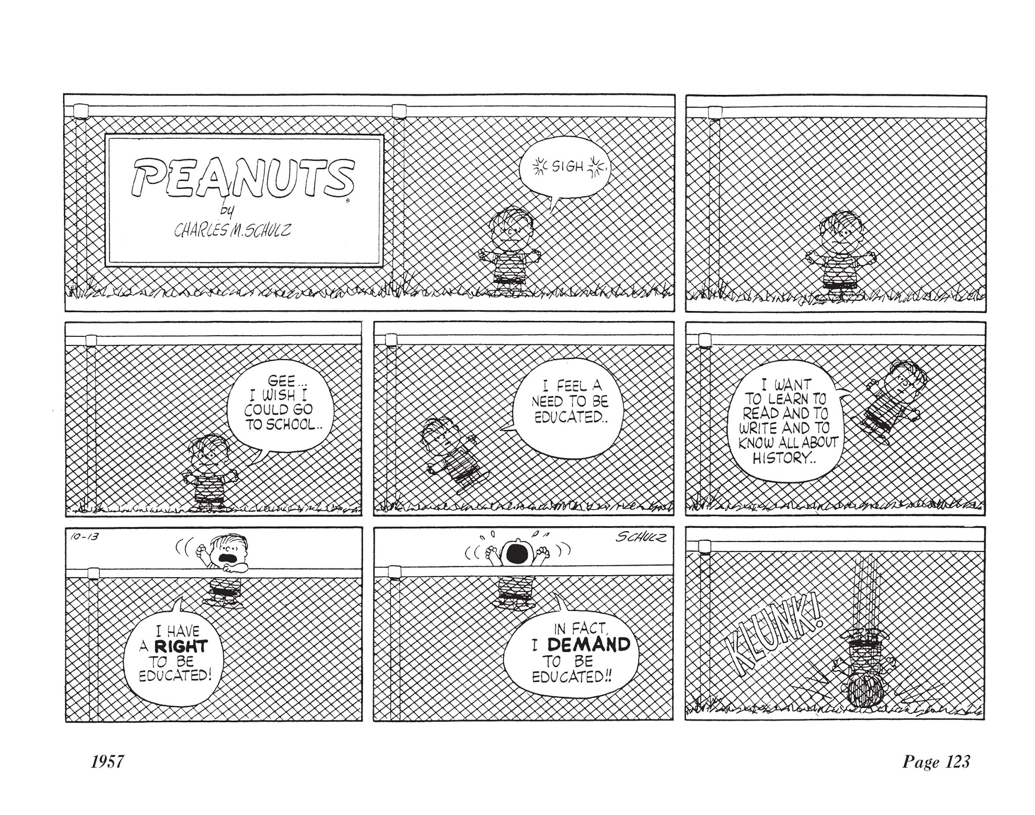 Read online The Complete Peanuts comic -  Issue # TPB 4 - 137