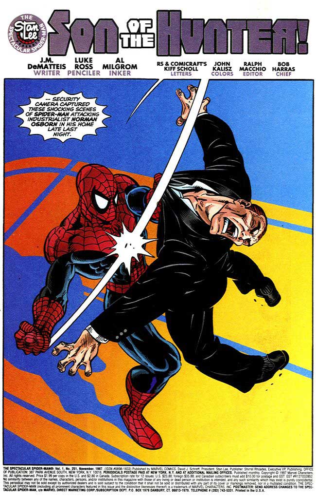 Read online The Spectacular Spider-Man (1976) comic -  Issue #251 - 2