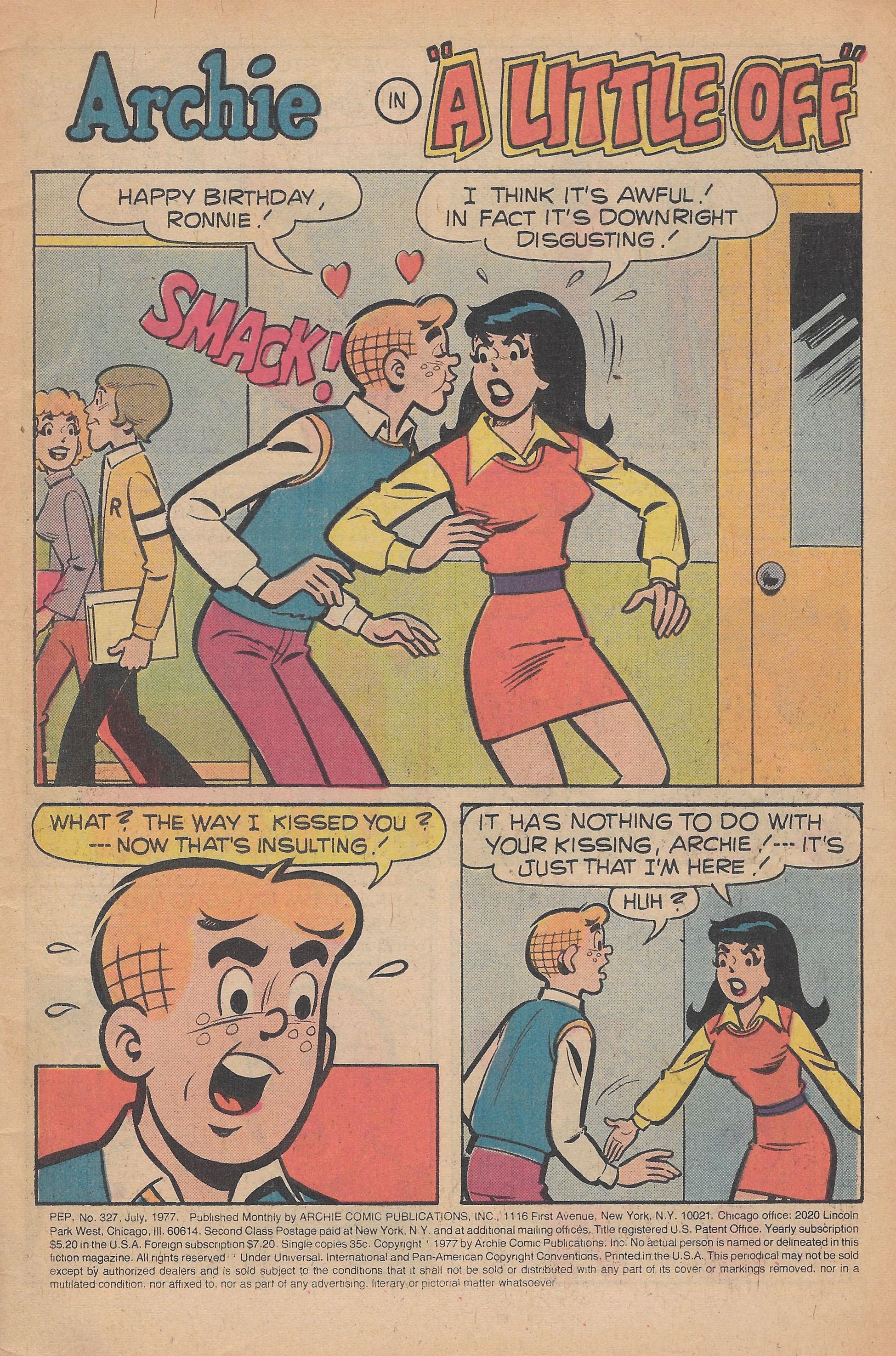 Read online Pep Comics comic -  Issue #327 - 3