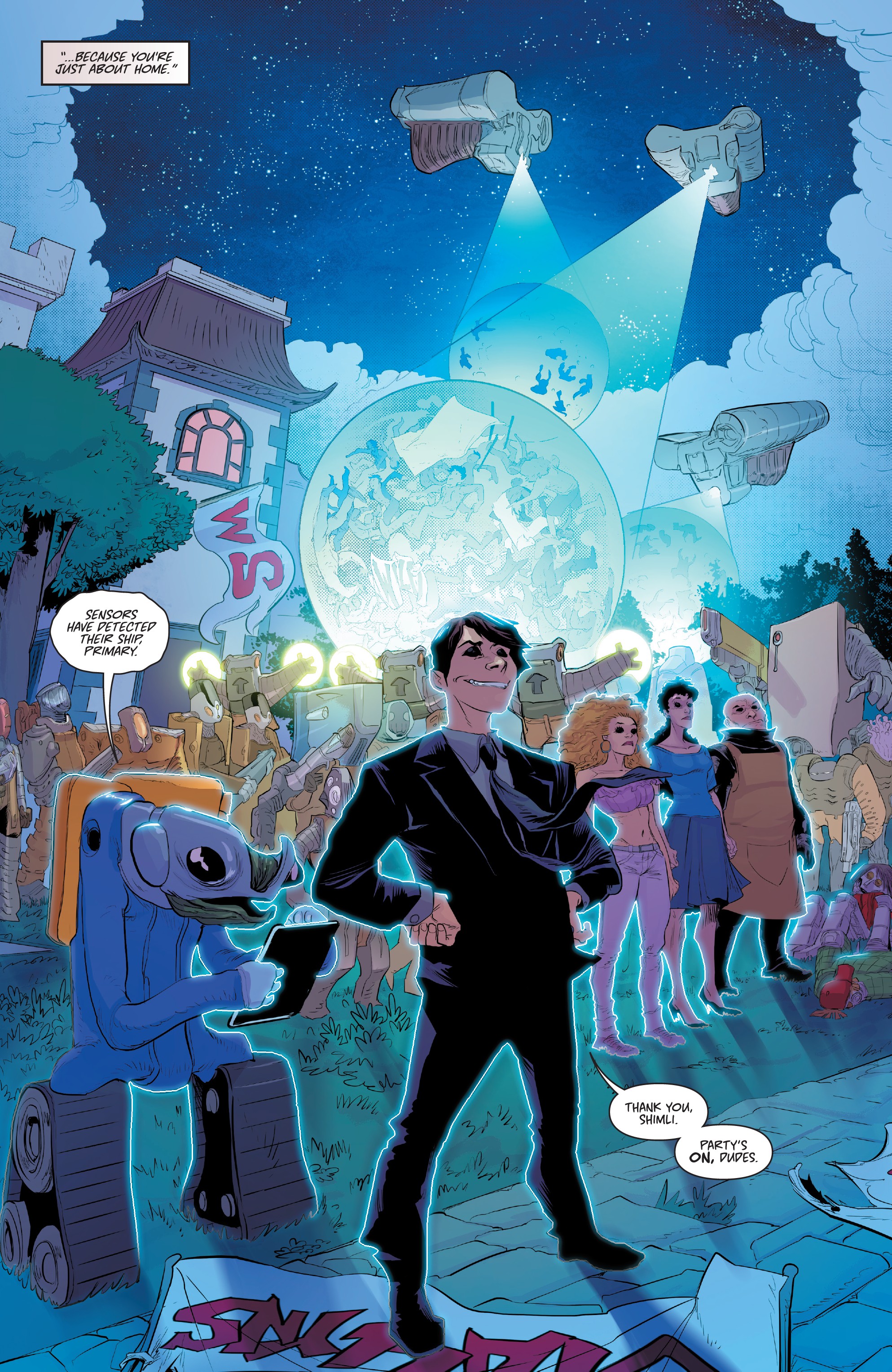 Read online Bill & Ted Save the Universe comic -  Issue # _TPB - 98