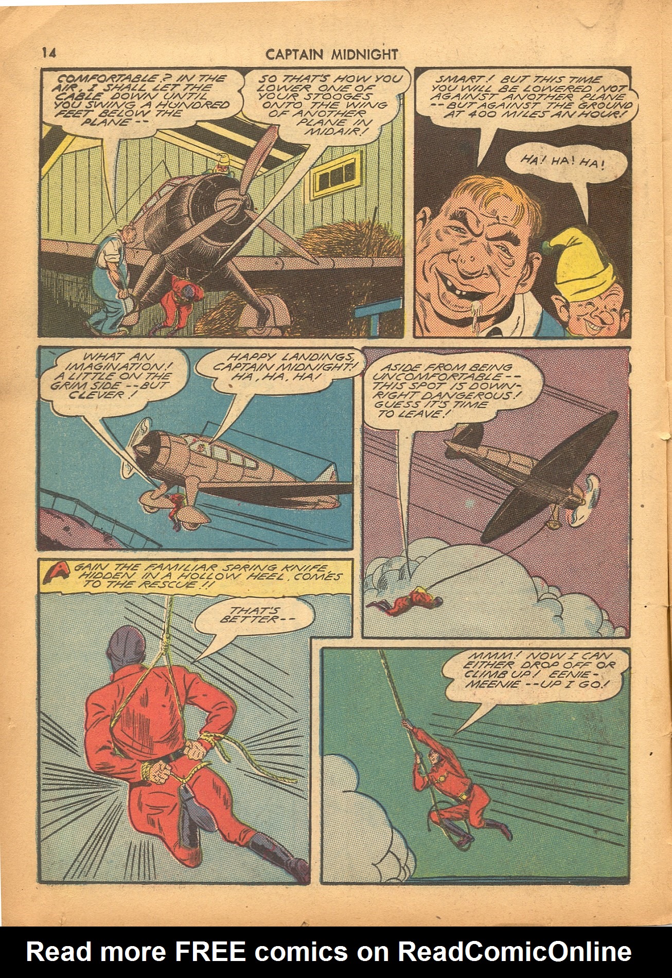 Read online Captain Midnight (1942) comic -  Issue #4 - 15