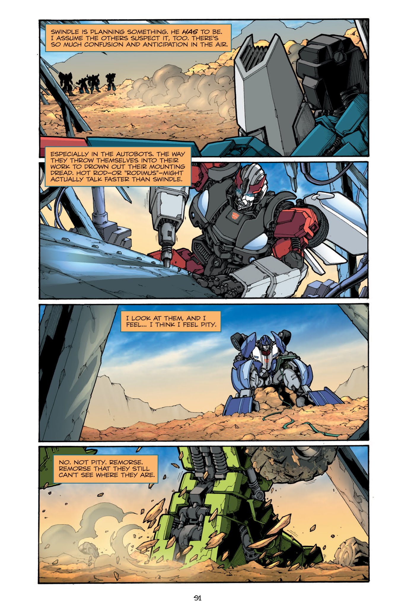 Read online Transformers: The IDW Collection comic -  Issue # TPB 6 (Part 1) - 91