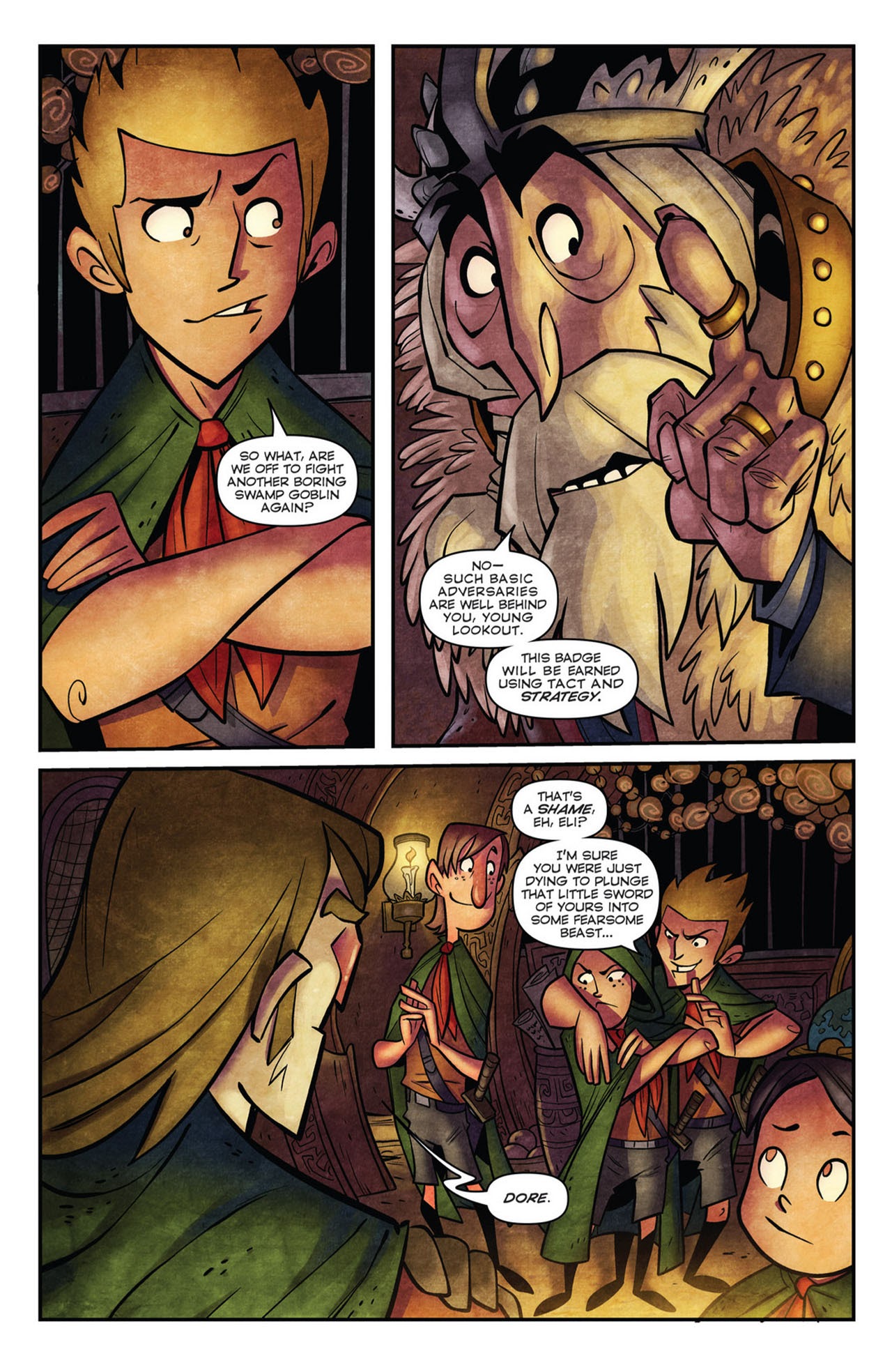 Read online Lookouts comic -  Issue #1 - 18