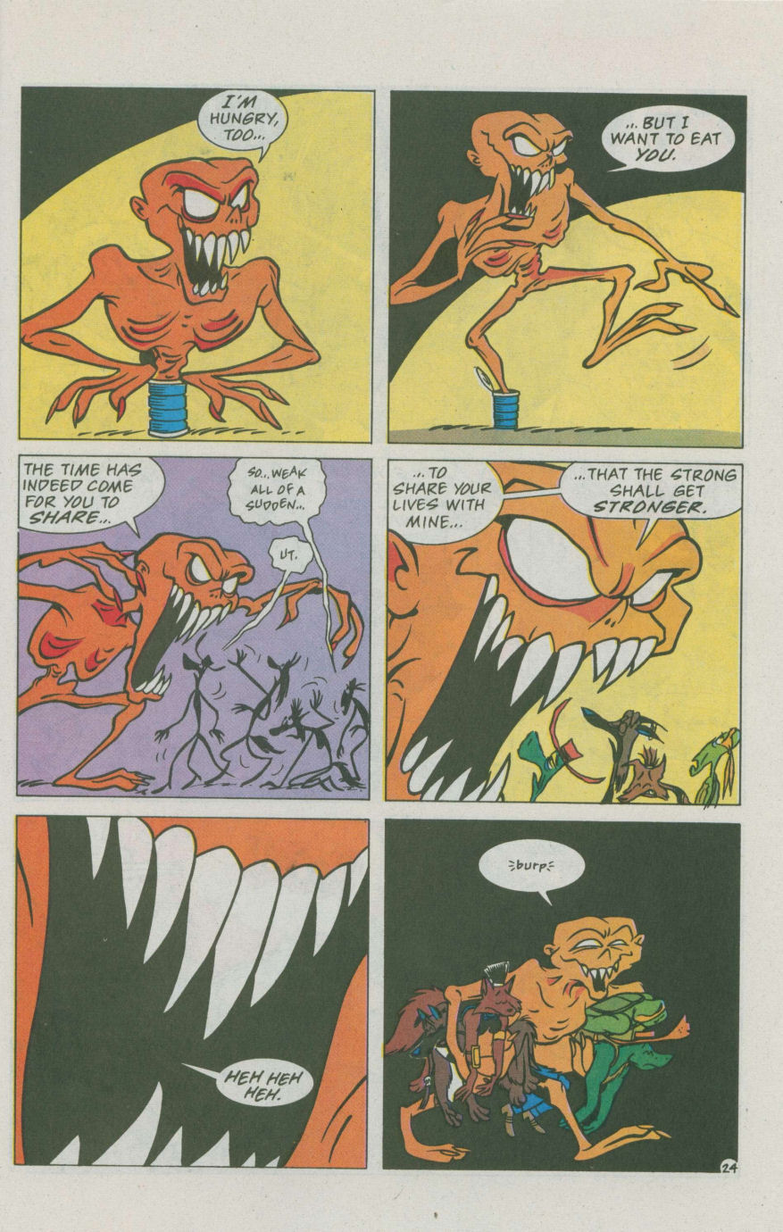 Read online Mighty Mutanimals (1992) comic -  Issue #6 - 26