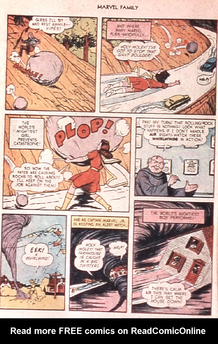 Read online The Marvel Family comic -  Issue #59 - 20