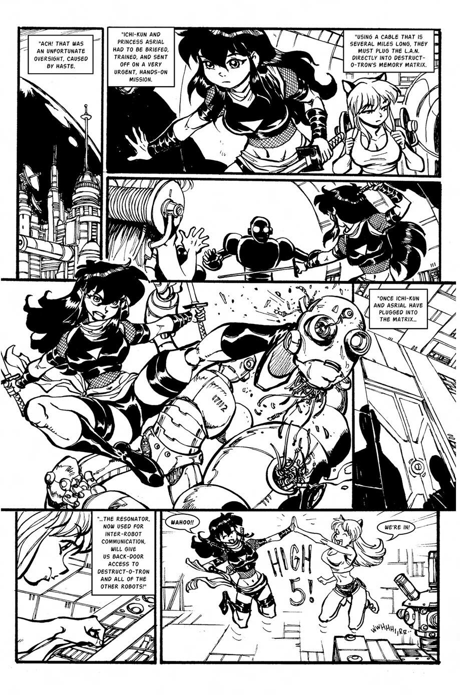Read online Ninja High School (1986) comic -  Issue #29.5 - 9