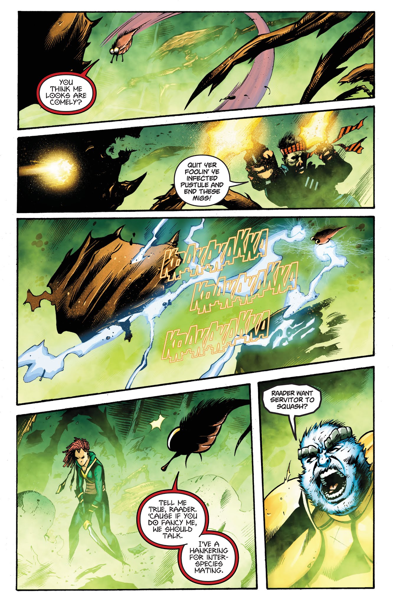 Read online Swashbucklers: The Saga Continues comic -  Issue #4 - 19