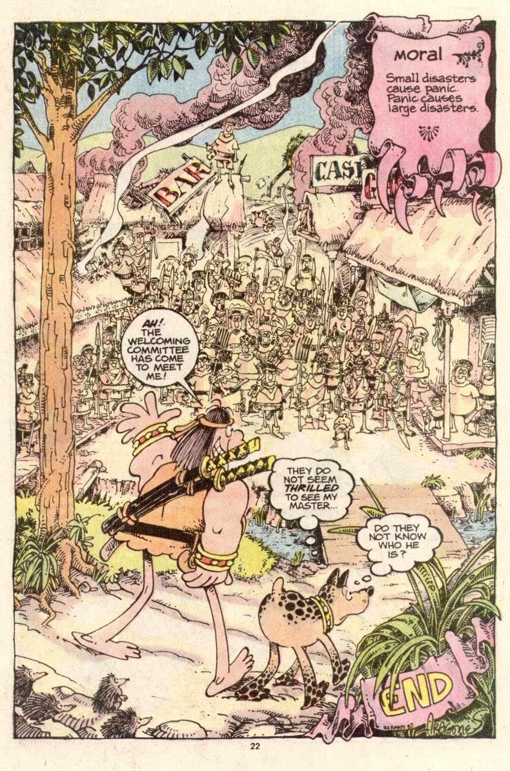 Read online Sergio Aragonés Groo the Wanderer comic -  Issue #37 - 24