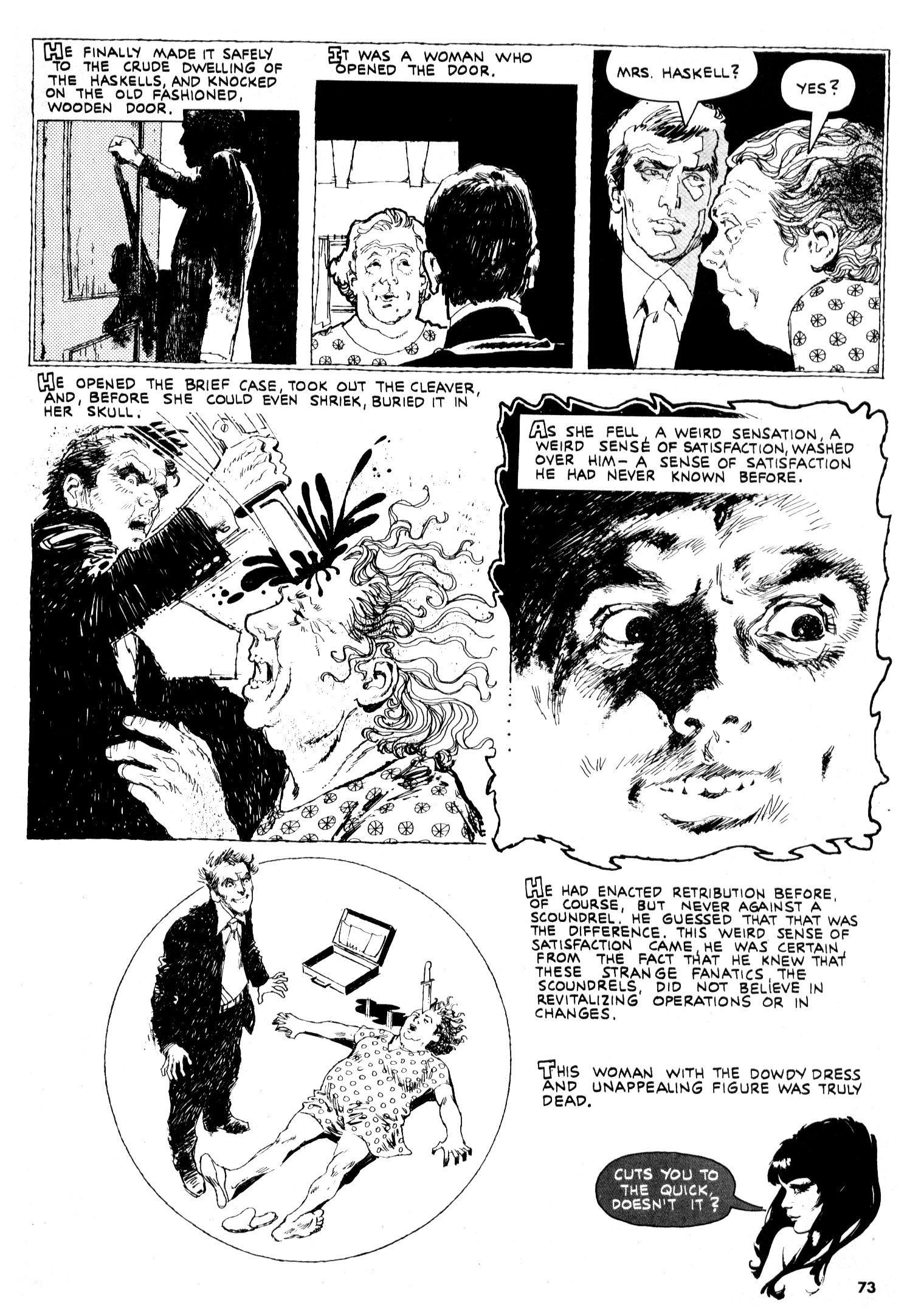 Read online Vampirella (1969) comic -  Issue #24 - 73