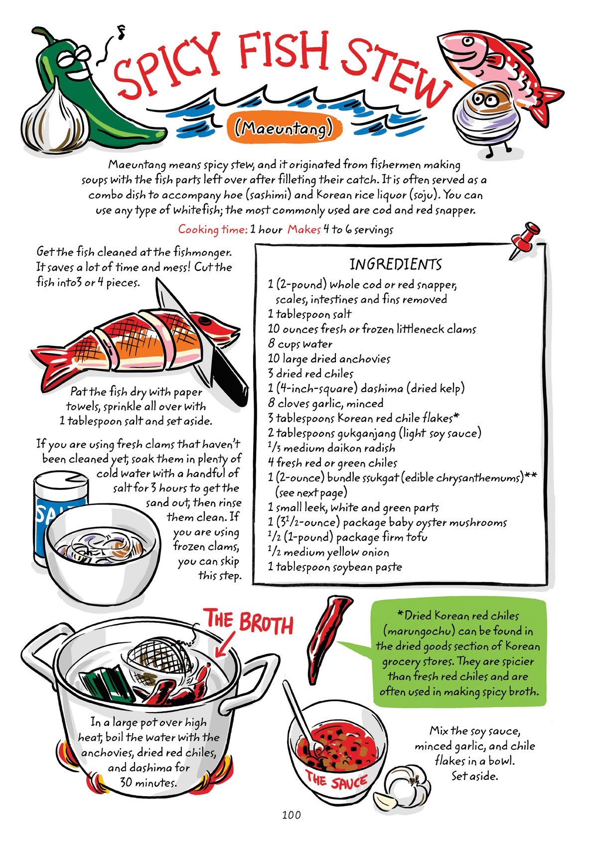 Read online Cook Korean! A Comic Book With Recipes comic -  Issue # TPB (Part 2) - 1