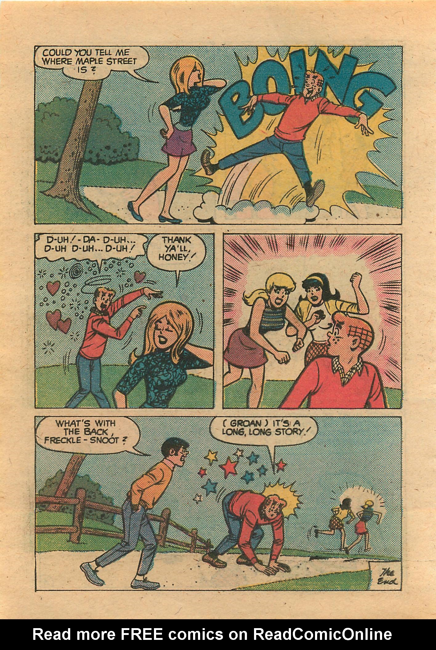 Read online Archie...Archie Andrews, Where Are You? Digest Magazine comic -  Issue #19 - 82