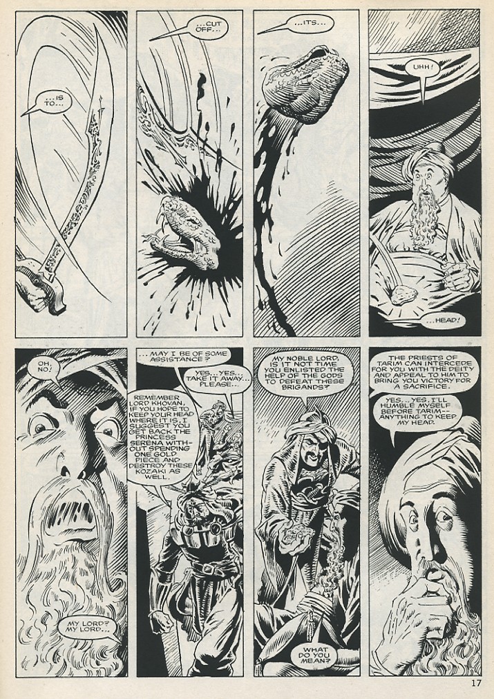 The Savage Sword Of Conan issue 131 - Page 17