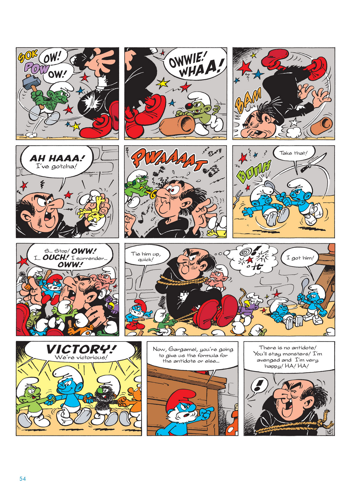 Read online The Smurfs comic -  Issue #13 - 54