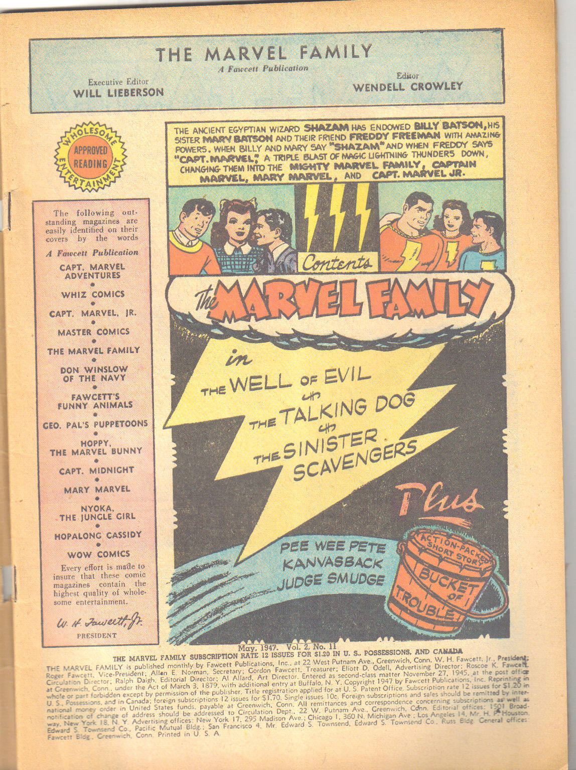 Read online The Marvel Family comic -  Issue #11 - 3