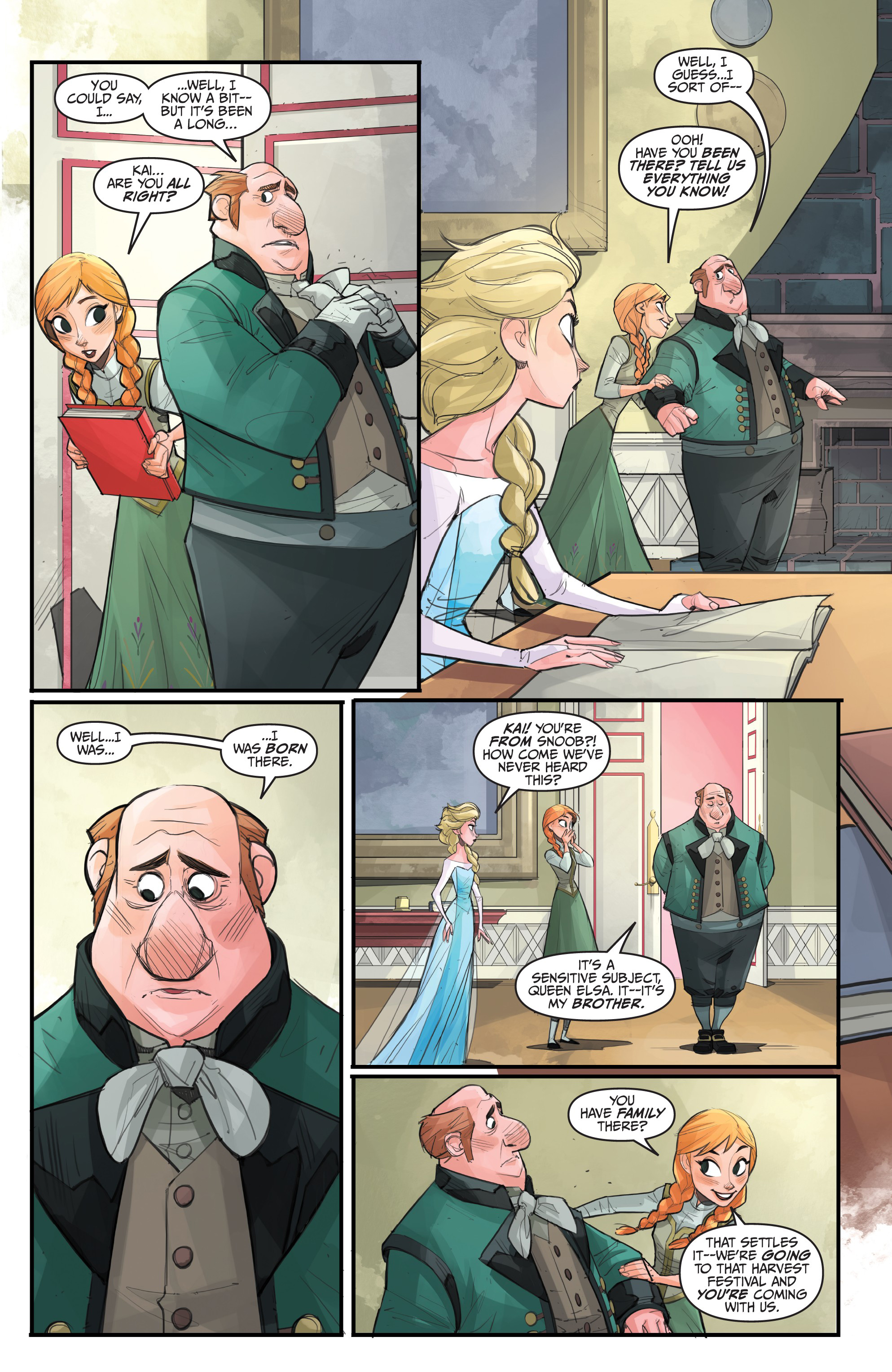 Read online Disney Frozen: Reunion Road comic -  Issue #1 - 7