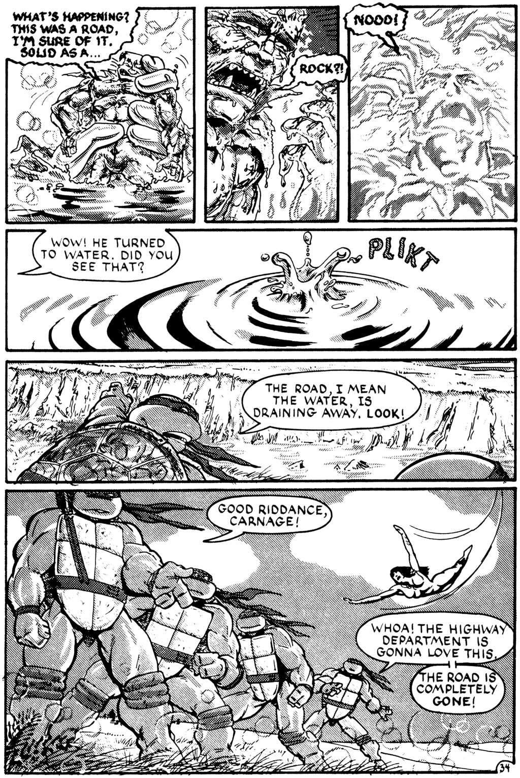 Teenage Mutant Ninja Turtles (1984) Issue #27 #27 - English 34