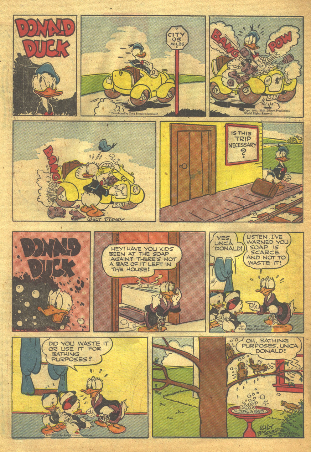 Read online Walt Disney's Comics and Stories comic -  Issue #62 - 36