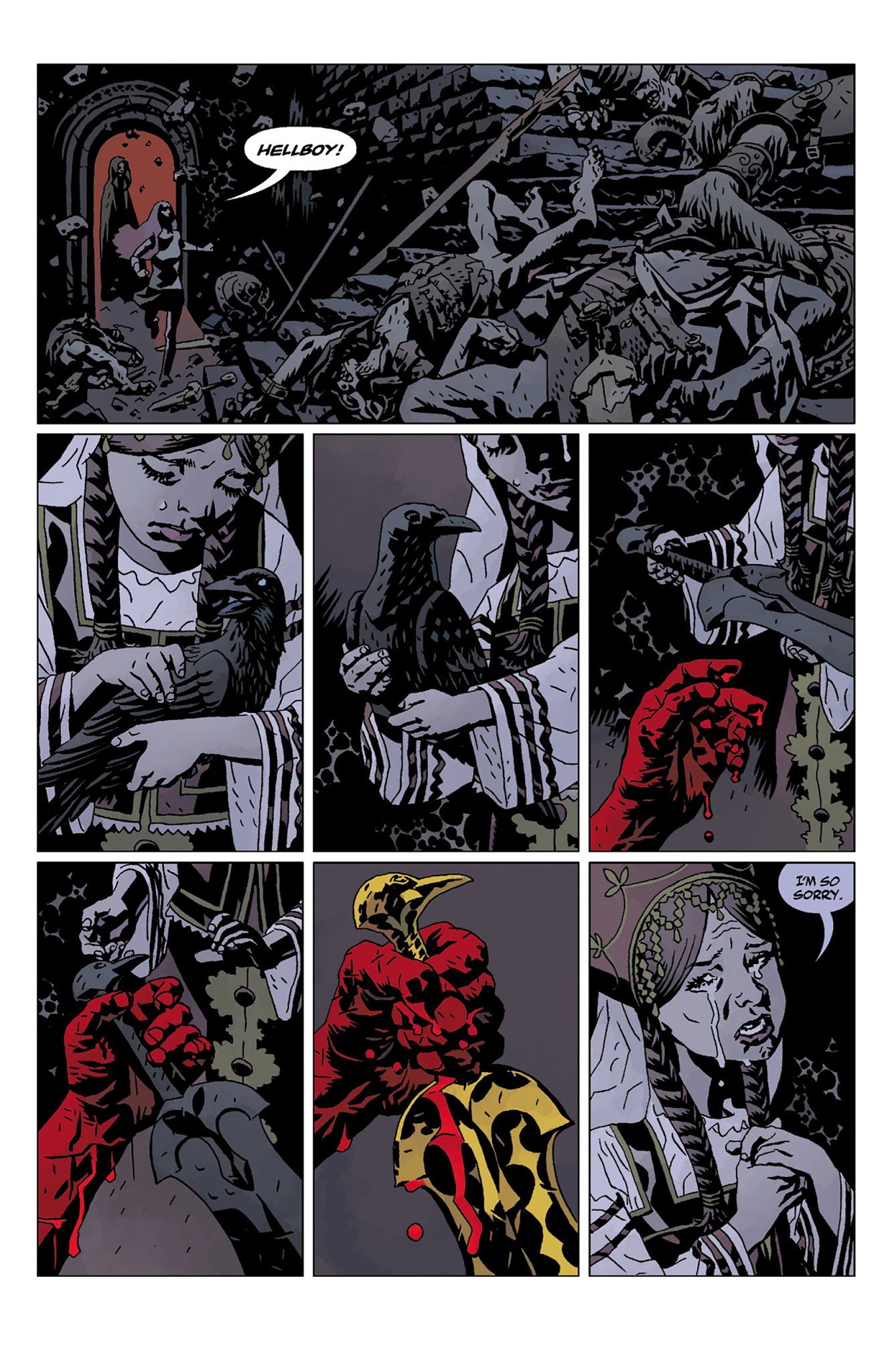 Read online Hellboy: The Storm And The Fury comic -  Issue # TPB - 151