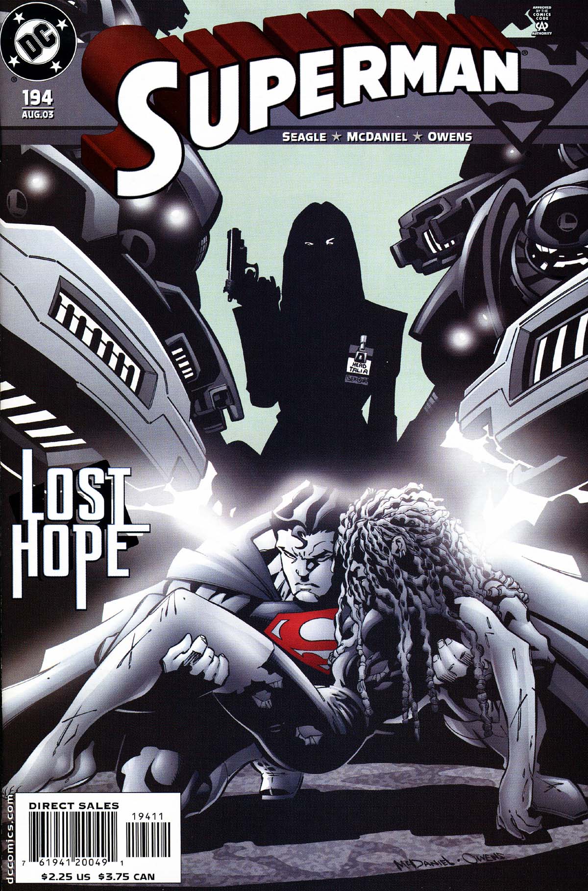Read online Superman (1987) comic -  Issue #194 - 1