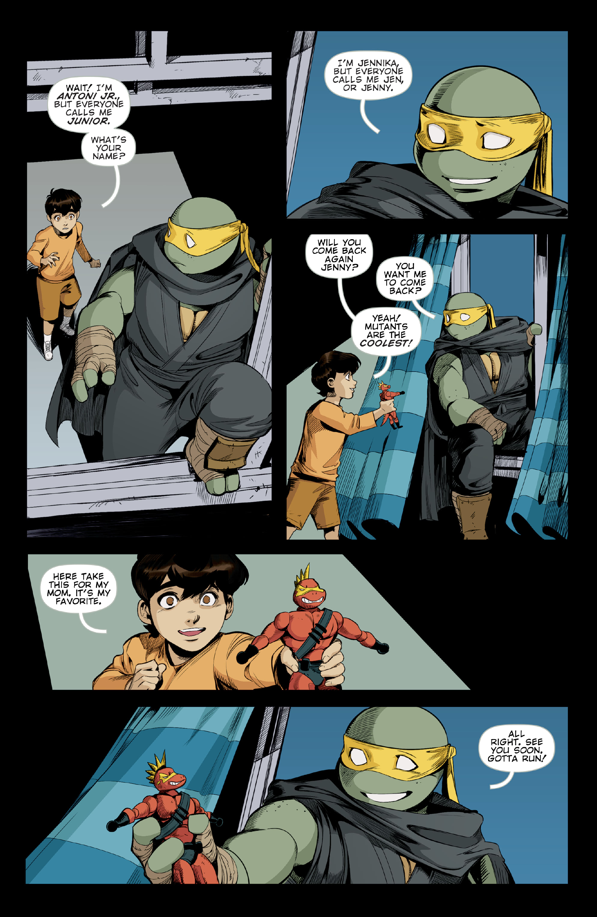 Read online Teenage Mutant Ninja Turtles: Jennika II comic -  Issue #4 - 19