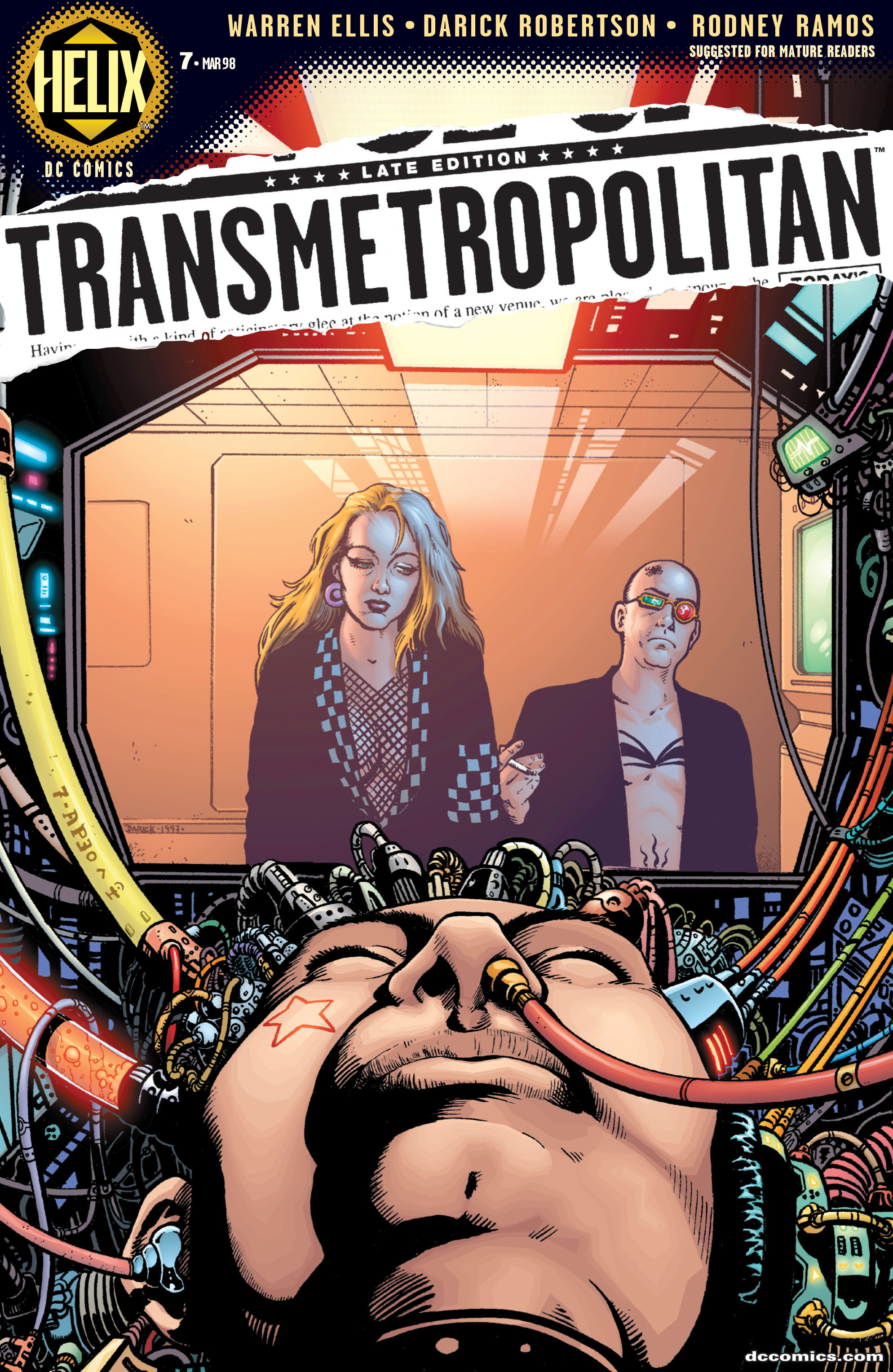 Read online Transmetropolitan comic -  Issue #7 - 1