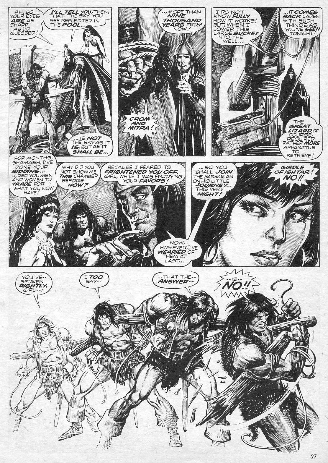 Read online The Savage Sword Of Conan comic -  Issue #7 - 27