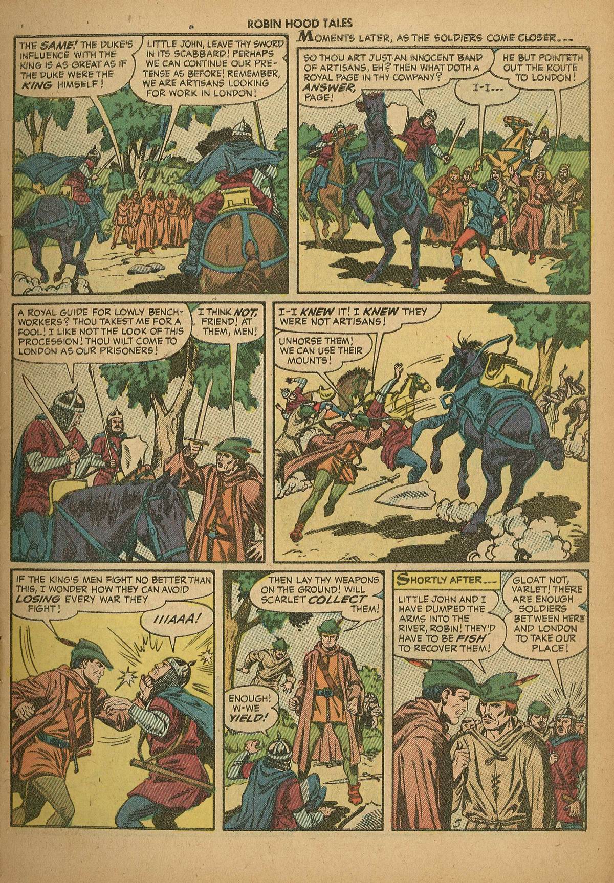 Read online Robin Hood Tales comic -  Issue #5 - 7