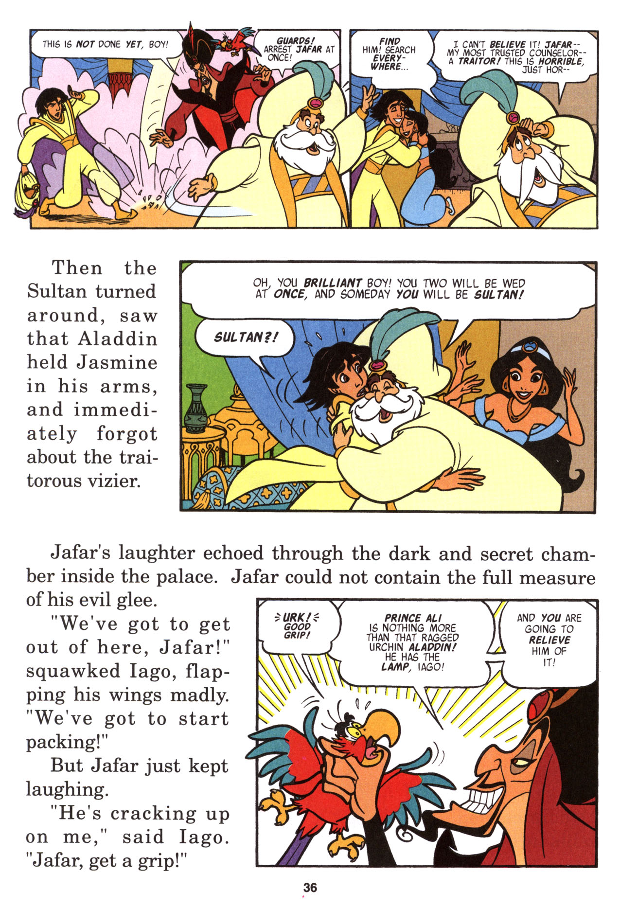 Read online Disney's Junior Graphic Novel Aladdin comic -  Issue # Full - 38