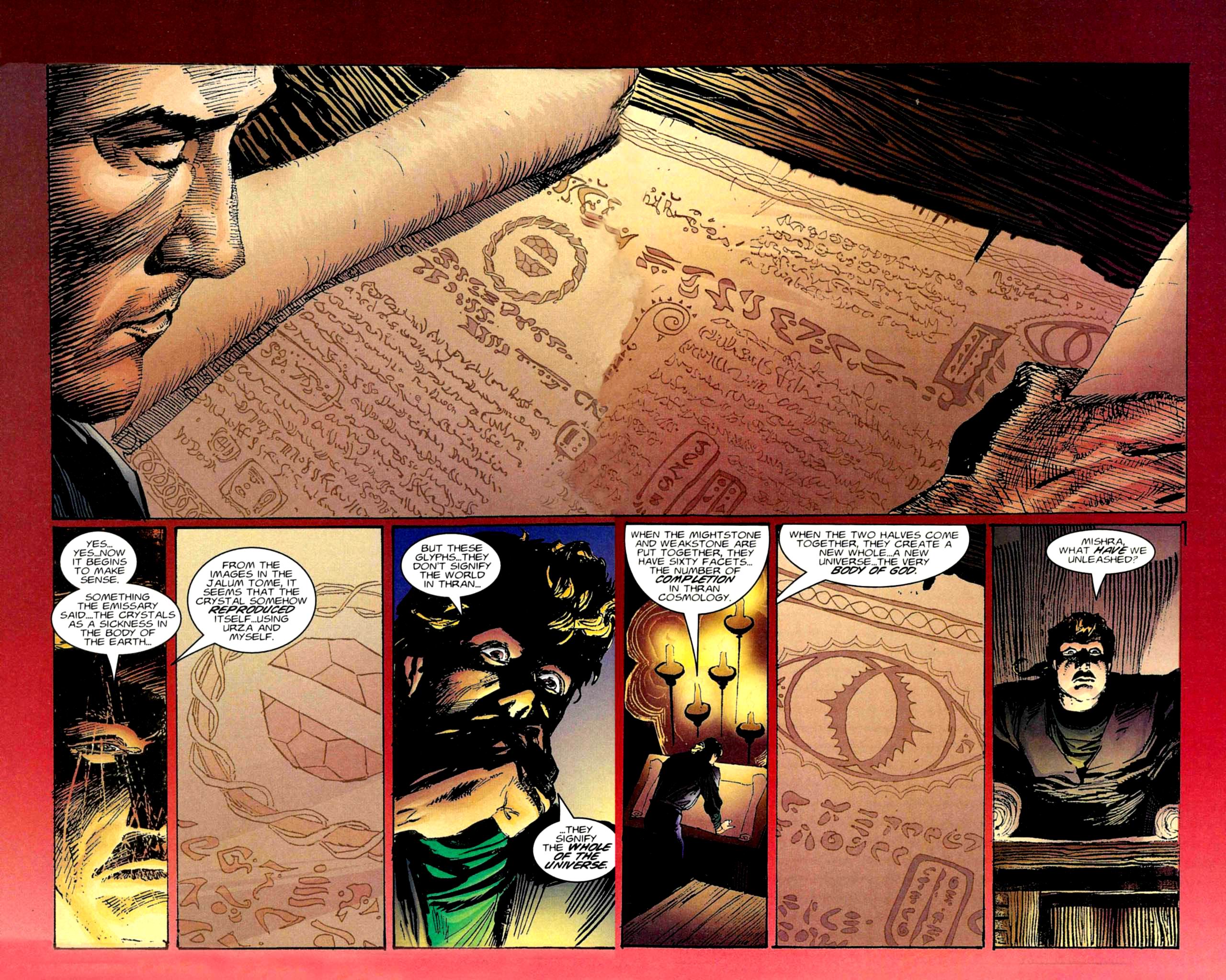 Read online Urza-Mishra War on the World of Magic: The Gathering comic -  Issue #2 - 16