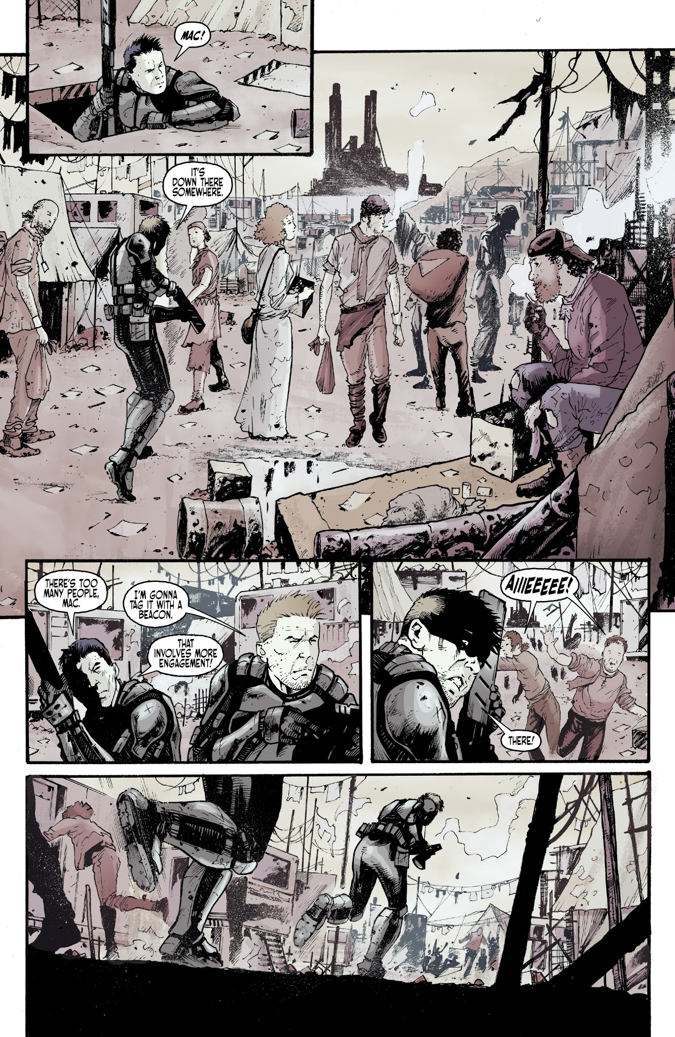 Read online Port of Earth comic -  Issue #2 - 18