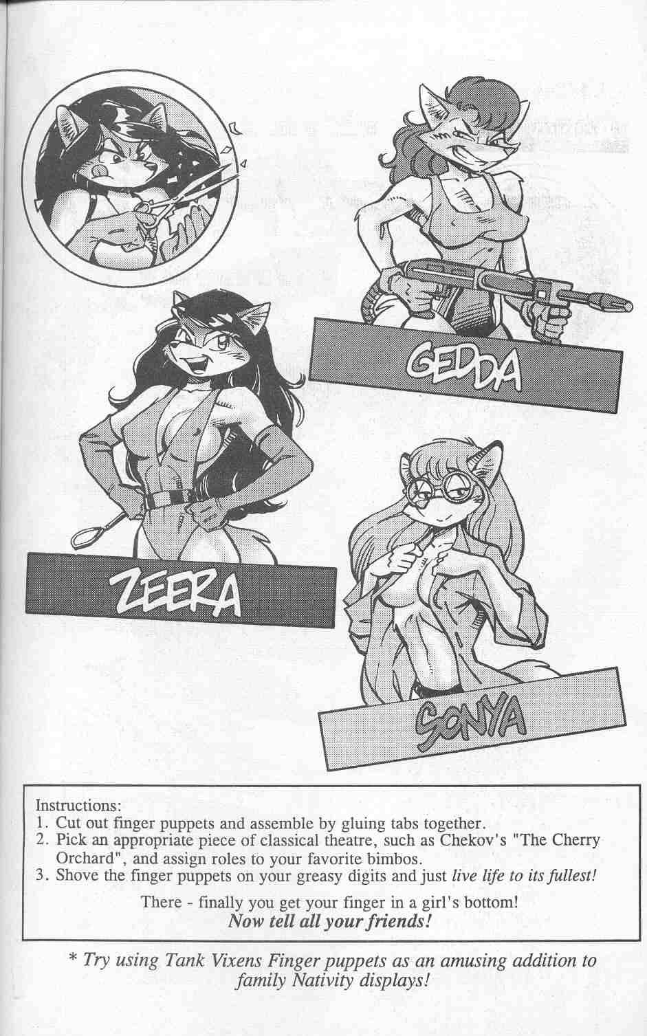 Read online Tank Vixens comic -  Issue #4 - 35