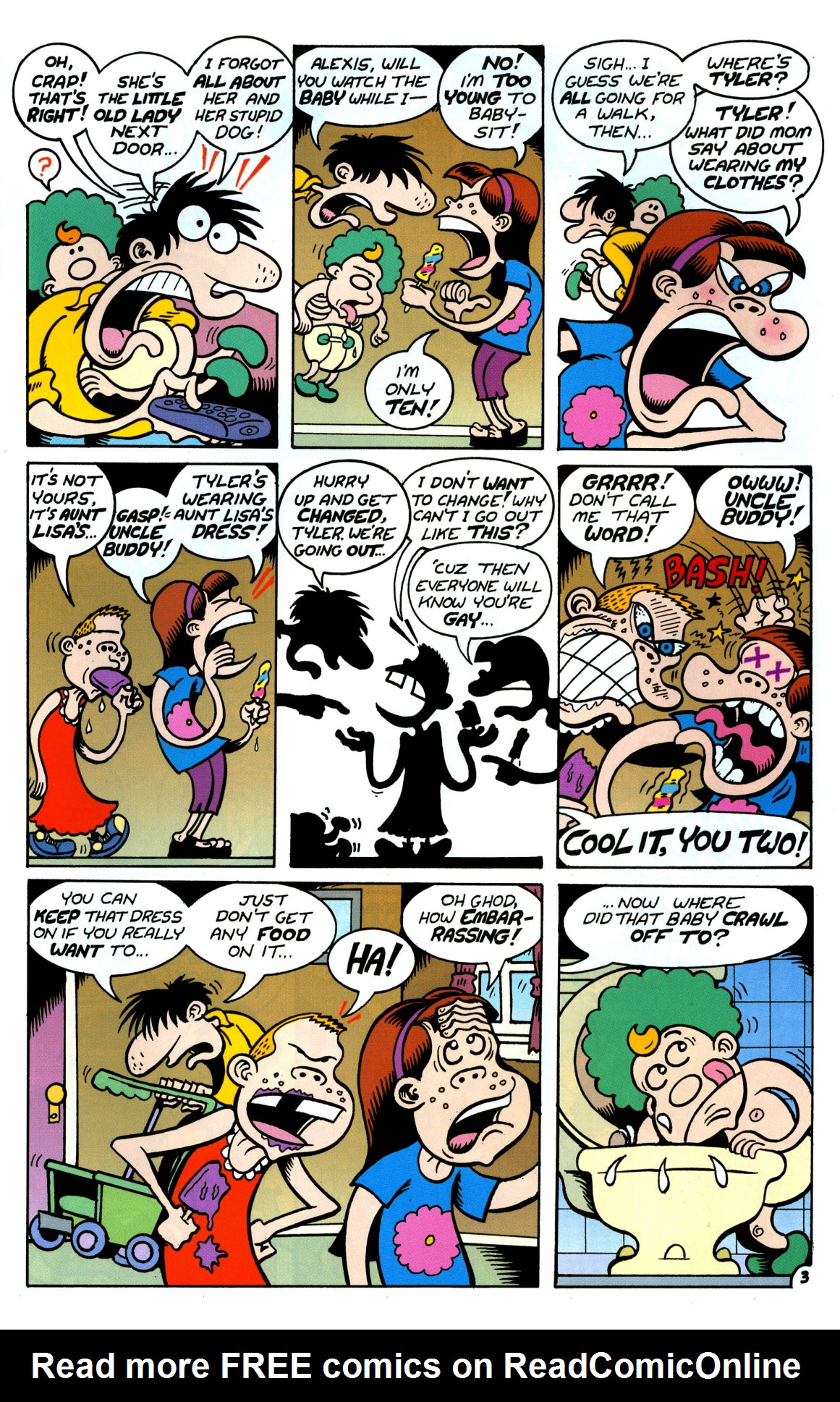 Read online Hate comic -  Issue # _Annual 2 - 4