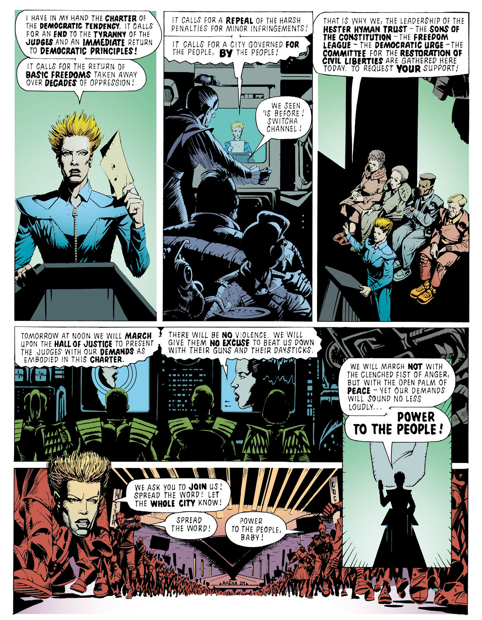 Read online Essential Judge Dredd: America comic -  Issue # TPB (Part 1) - 15