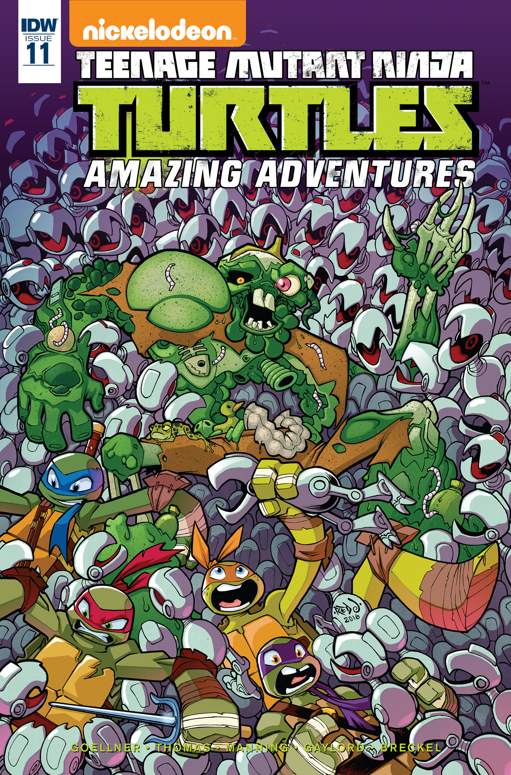 Read online Teenage Mutant Ninja Turtles Amazing Adventures comic -  Issue #11 - 1