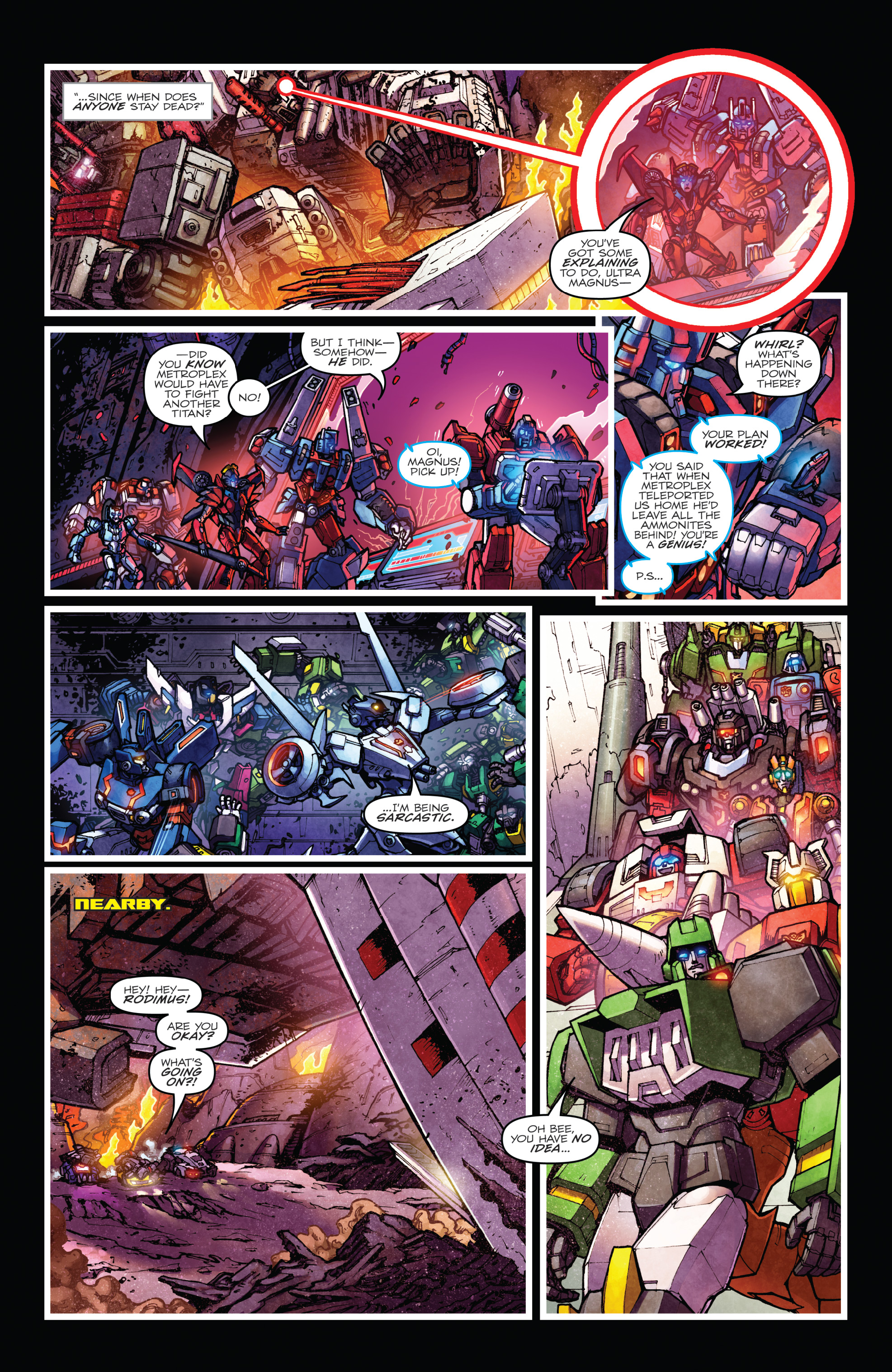 Read online The Transformers: Dark Cybertron Finale comic -  Issue # Full - 58