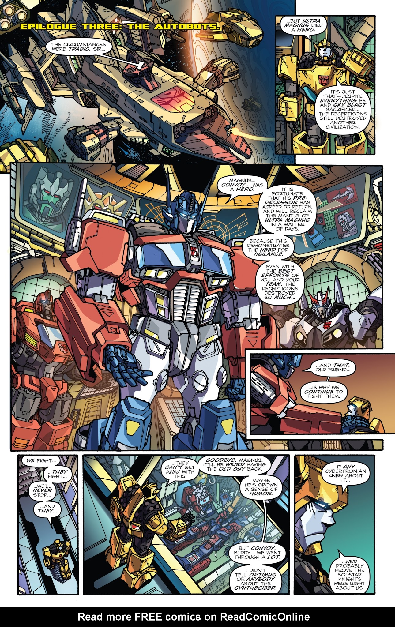 Read online ROM vs. Transformers: Shining Armor comic -  Issue #5 - 22