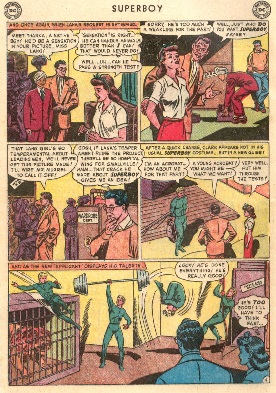Read online Superboy (1949) comic -  Issue #18 - 5