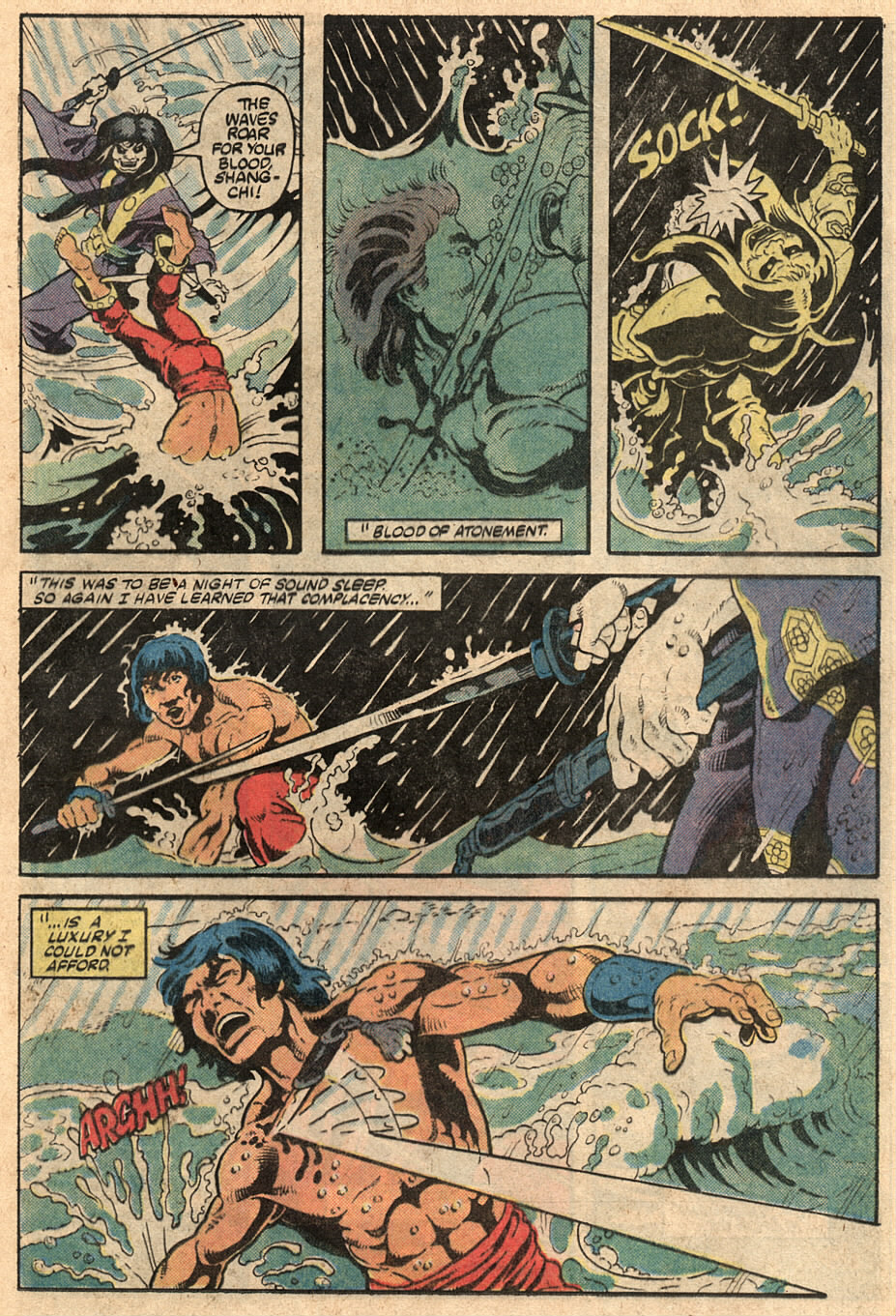 Read online Master of Kung Fu (1974) comic -  Issue #125 - 35