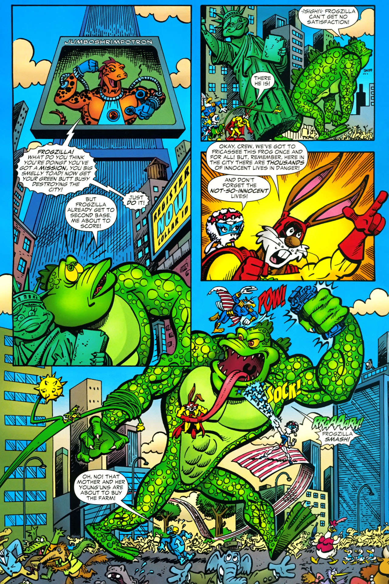 Read online Captain Carrot and the Final Ark comic -  Issue #2 - 10