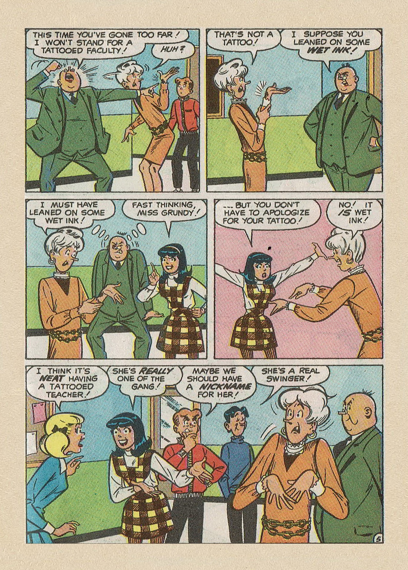 Read online Betty and Veronica Digest Magazine comic -  Issue #48 - 47