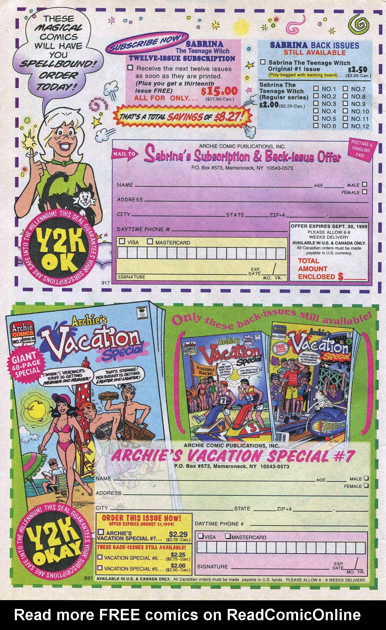 Read online Betty And Veronica: Summer Fun (1994) comic -  Issue #6 - 50
