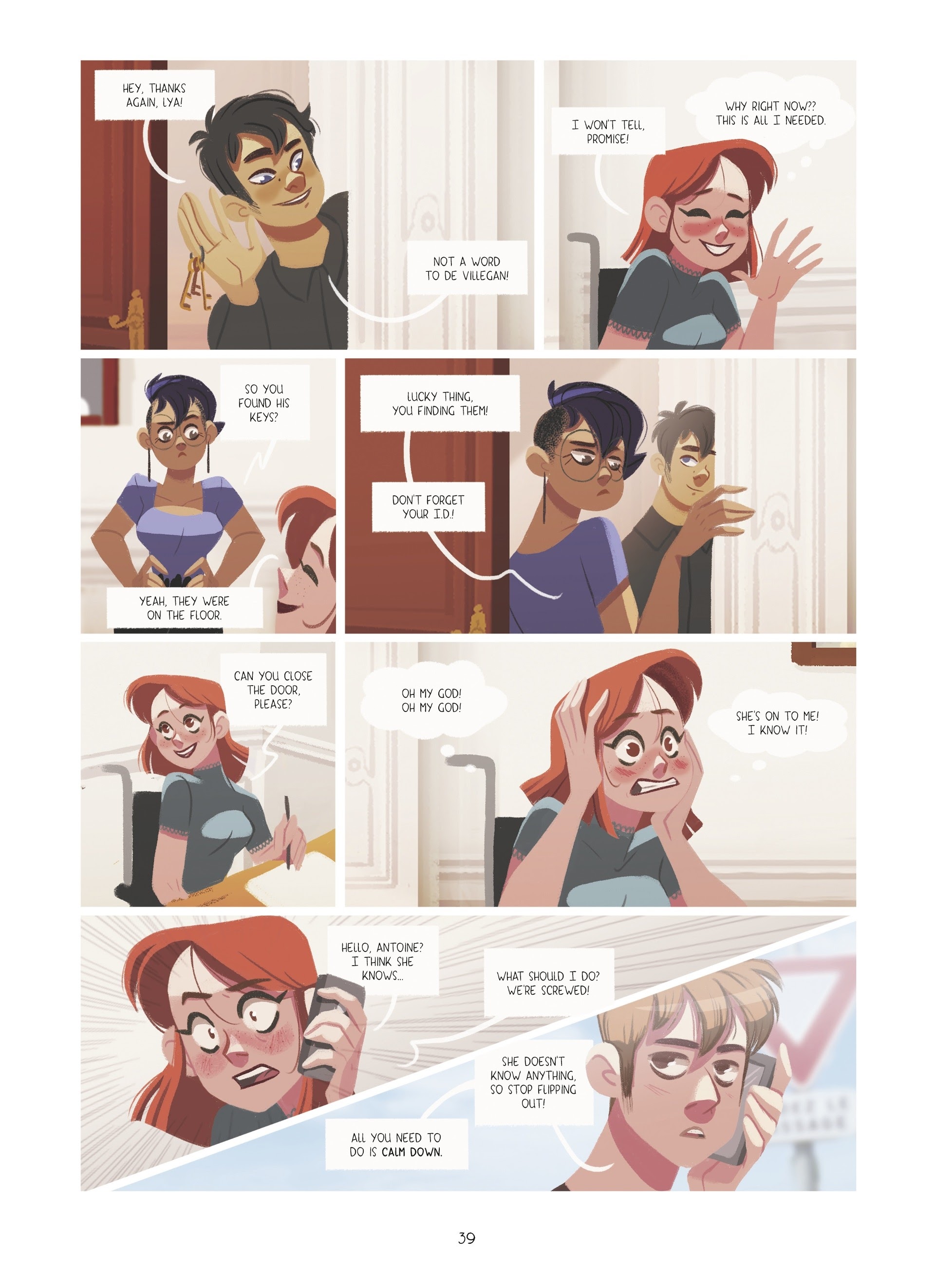 Read online Through Lya's Eyes comic -  Issue #1 - 39