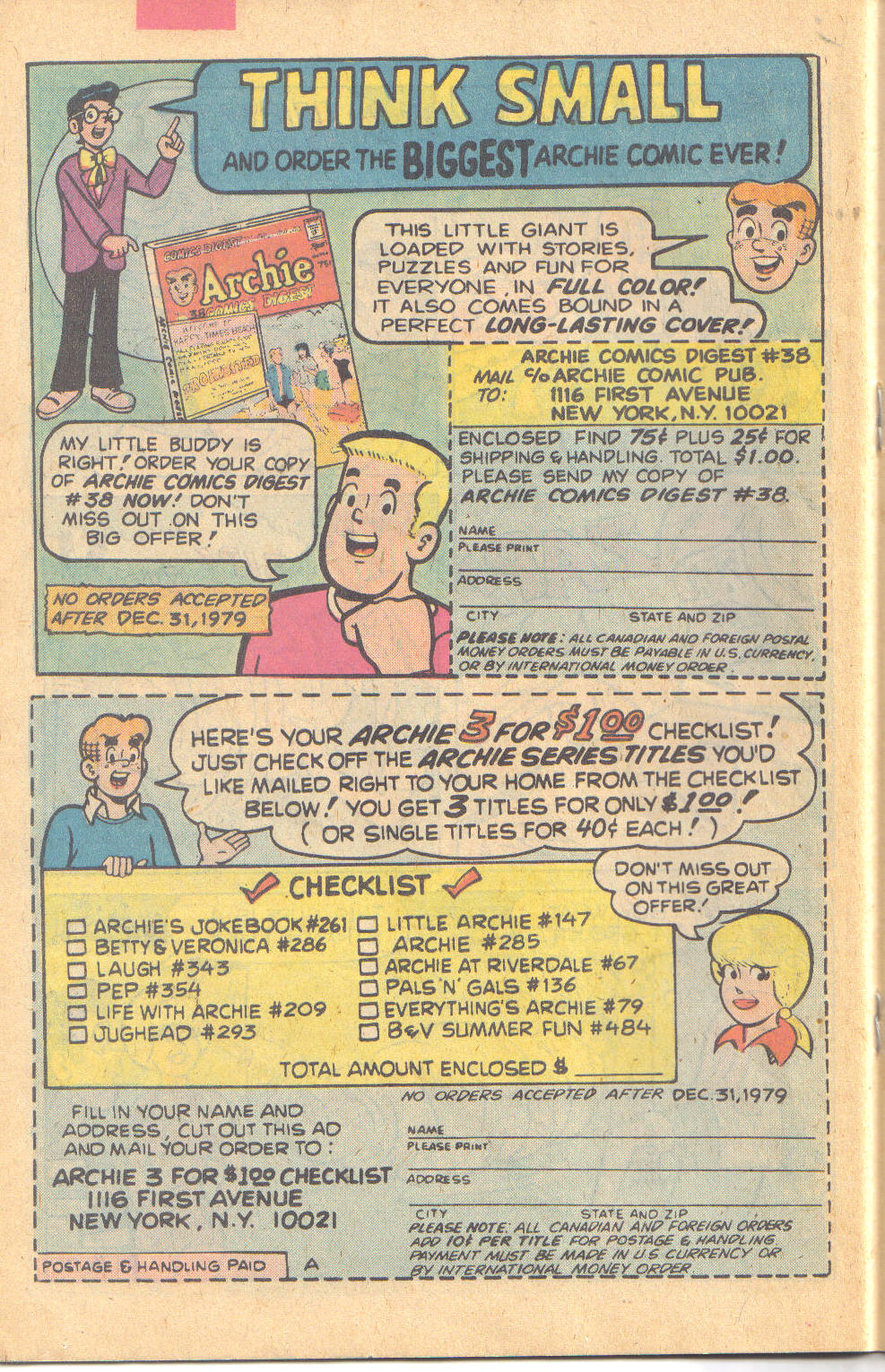 Read online Archie's TV Laugh-Out comic -  Issue #70 - 18